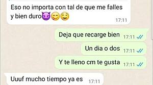 Latina neighbor craves hard dick again in web chat