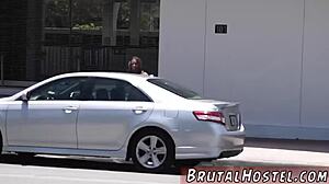 Extreme rough double anal fuck hits pretty teen 18+ in bondage hd!