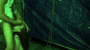 Anya Olsen's Big Tits Bound in Rough Outdoor Public Bondage!