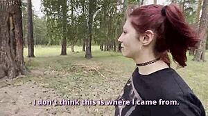 uhh, fuckin’ her pussy in woods