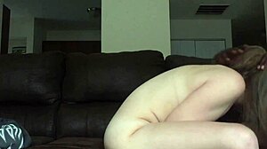 Why is this lonely white girl sucking papi's big black cock?