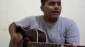 Chubby Gay Singer Sings Sexy Song To Make You Cum Hard
