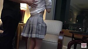 Japanese babe stars in uncensored persuasion tale