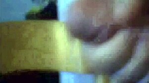 Argentinian Guy from Cordoba Displays Short Tool on Webcam