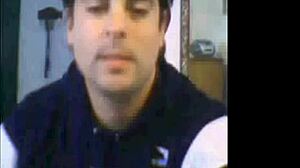 Argentinian Guy from Cordoba Displays Short Tool on Webcam