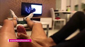 Relaxing Feet Massage With A Friend