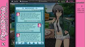 my kawaii waifu x x continues with huniepop female characters in this anime game walkthrough part 2
