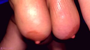 Specific bbw masseuse delivers hairy nuru massage with big natural tits leading to intense sex sounds