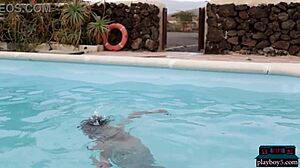 Tiny Tits Ebony Teen Model Agatha Poses For Playboy