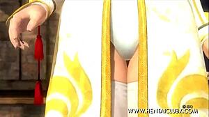 anime girls from dead or alive 5 ultimate show off sexy nude kasumi halloween costumes