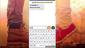 Bliss Casually Chats with Several Guys Online