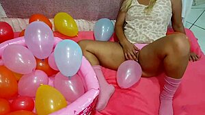 brazilian latina teen plays with big ass in fetish fun
