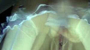 he takes me from behind and i release a strong stream