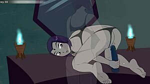I Watchs Raven Masturbating in 18Titans Part 4