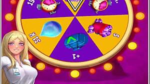 Hot gym workout in anime style