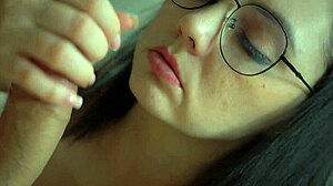 Naughty Milf Sucks Cock and Gets Sticky Oral Creampie