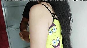 Paying the domiciliary man to bang me hard in homemade Latina action. Doggy style included!