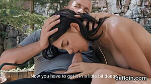 hey, that fervid nympho gapes her wet twat and loses virginity