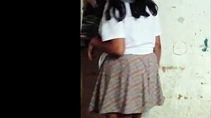 18-Year-Old Latina Shares Big Tits Content