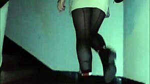 Wear that leather catsuit with pantyhose!