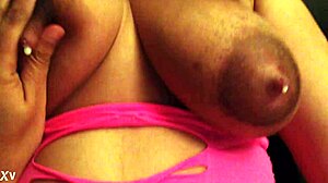 big tits wife lactates milk while riding cock