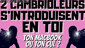 two burglars ready for double penetration action