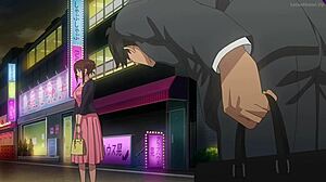 what does this horny asian secretary have to show in hentai anime?