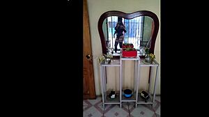 Cleaning Lady Wears Sexy Suit for Amateur Latino Subscribers