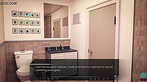 Teen Redhead Swallows Cumshot in Roleplay