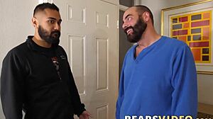 Avi Strider barebacked hard by bear Steve Sommers