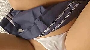 Cute Girl in Cosplay Rides Cock Until Cum Inside