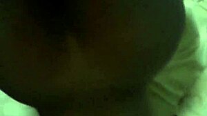 i see this colombian negra on all fours in hotel