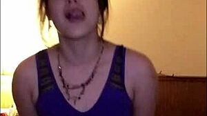 Sexy little strip dance tease