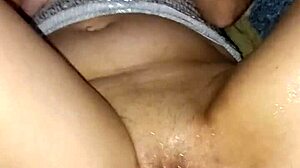 Velvet Rain gets fucked hard with huge toys, squirting multiple orgasms in homemade milf action