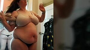 BBW Wife Nicole Knockers Takes It Hard!