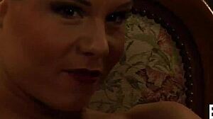 mistress relishing a young 18+ body with strapon fun