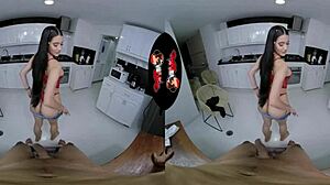 VRLatina - Stunning Latina with Perfect Body in VR Action