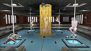 Fallout 4 Multi Pole Dance Animation Showcase