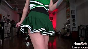 Cheerleader Hj Babe With Small 18+ Boobies Wanking Pov Dong