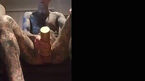 Tat Jack's Hot Fleshlight Session