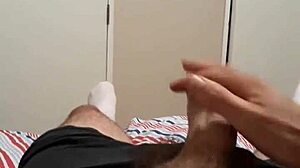 Solo Male Masturbates Big Cock To Cumshot