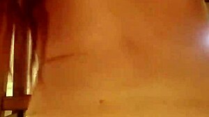 Point of view of a redhead woman in reverse cowgirl leading to climax.