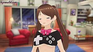 bratty stepsis begs you to fuck her pussy and cum inside! hentai joi game