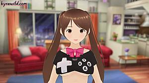 bratty stepsis begs you to fuck her pussy and cum inside! hentai joi game