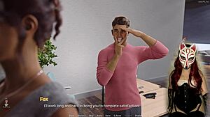 In this outdoor game, the SEXY REDHEAD LADY BOSS takes charge like a petite milf pro