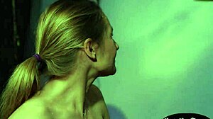 glamcore milf gets facial after sucking!