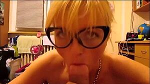 amateur daniella performs homemade webcam show