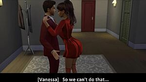 Married Girl Next Door Cheats With Special Guest In Cartoon Creampie Affair