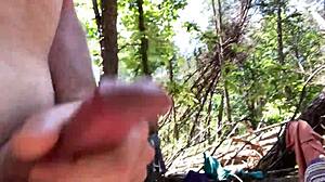 Hey, feeling free out here naked in nature!