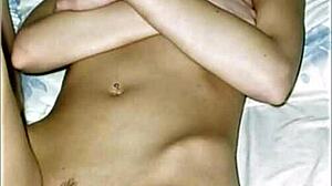 Lithuanian model poses in bikini and nude for intriguing photo shoot